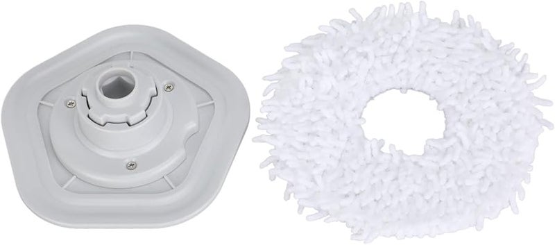 W10 Pro Robot Vacuum Replacement Mop Pad with ABS Rotating Tray - Image 1